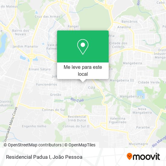 Residencial Padua I mapa