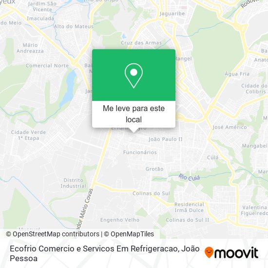 Ecofrio Comercio e Servicos Em Refrigeracao mapa
