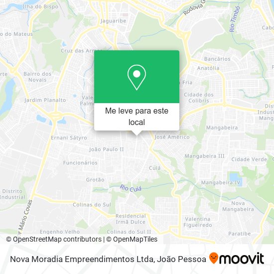 Nova Moradia Empreendimentos Ltda mapa