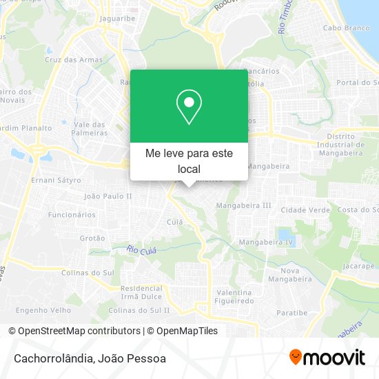 Cachorrolândia mapa