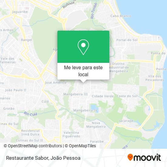 Restaurante Sabor mapa