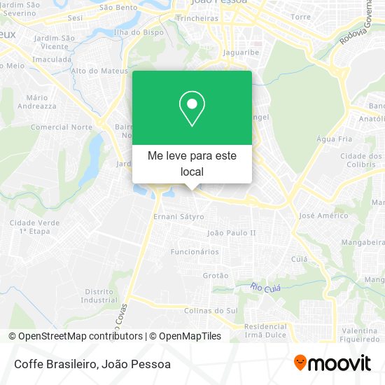 Coffe Brasileiro mapa