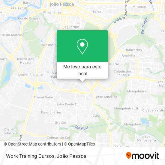 Work Training Cursos mapa