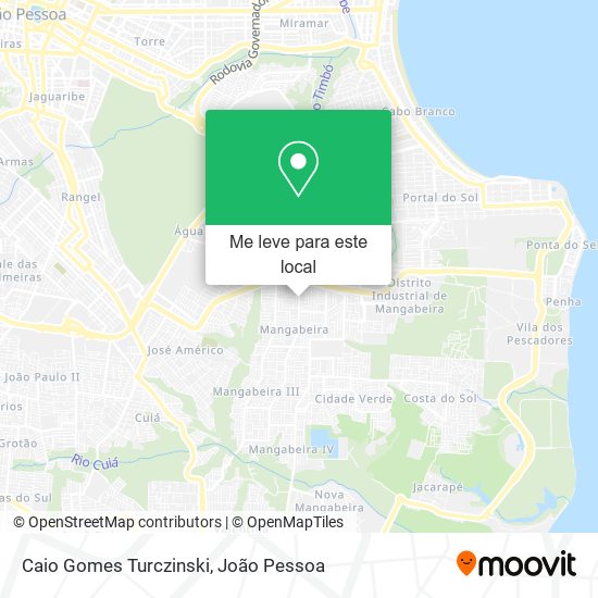 Caio Gomes Turczinski mapa