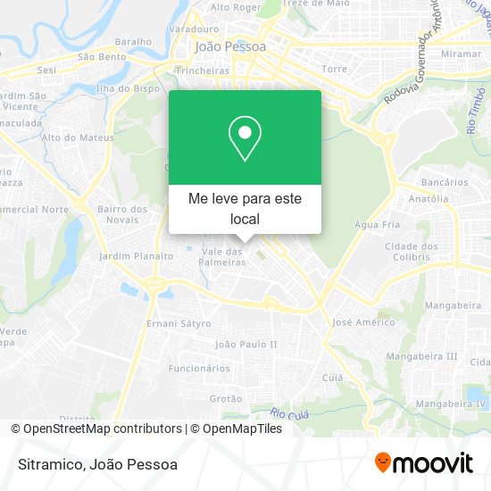 Sitramico mapa