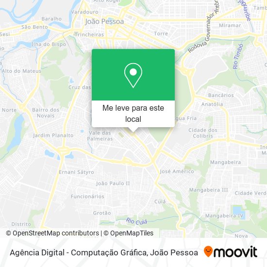 Agência Digital - Computação Gráfica mapa