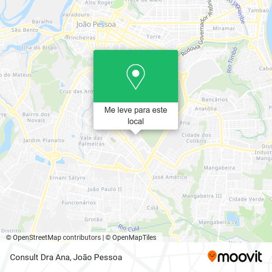 Consult Dra Ana mapa