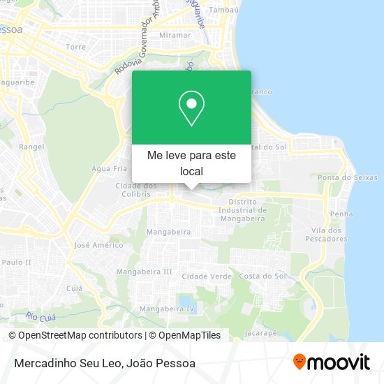 Mercadinho Seu Leo mapa
