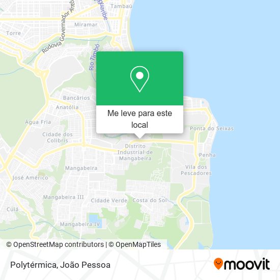 Polytérmica mapa