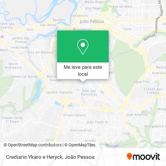 Crediario Ykaro e Heryck mapa