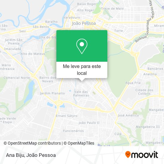 Ana Biju mapa
