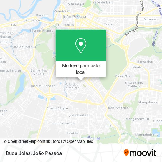 Duda Joias mapa