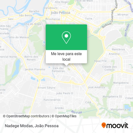Nadege Modas mapa