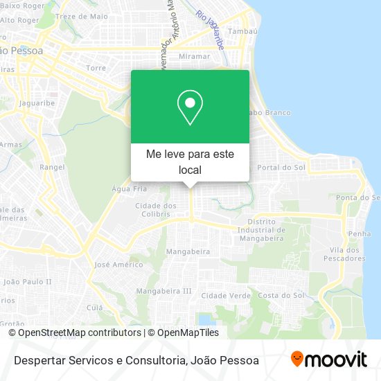 Despertar Servicos e Consultoria mapa