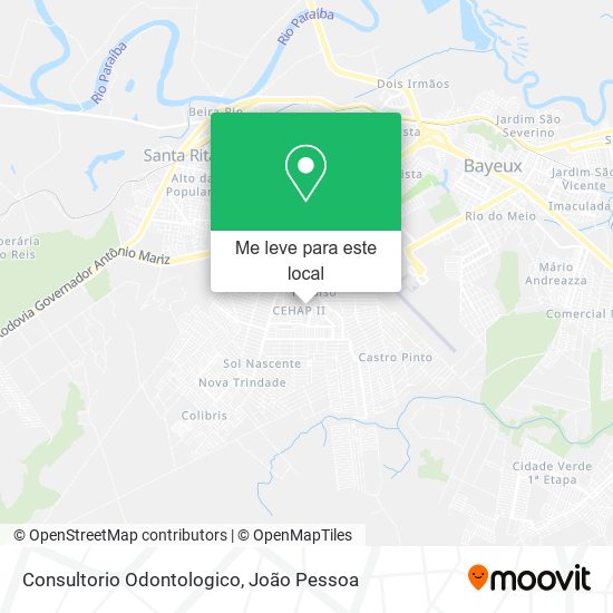 Consultorio Odontologico mapa