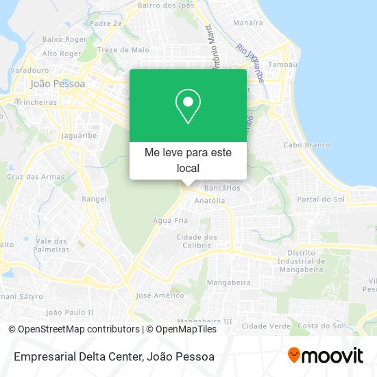 Empresarial Delta Center mapa