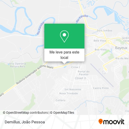 Demillus mapa