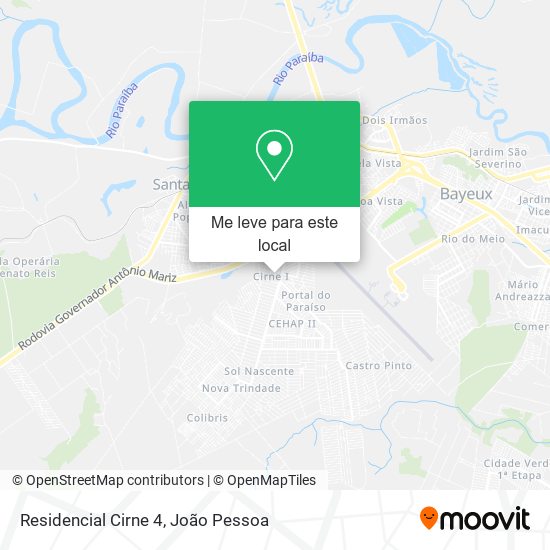 Residencial Cirne 4 mapa