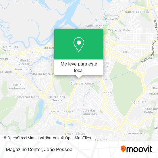 Magazine Center mapa