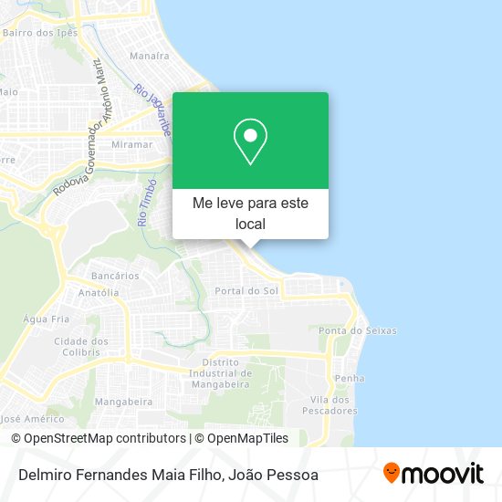 Delmiro Fernandes Maia Filho mapa