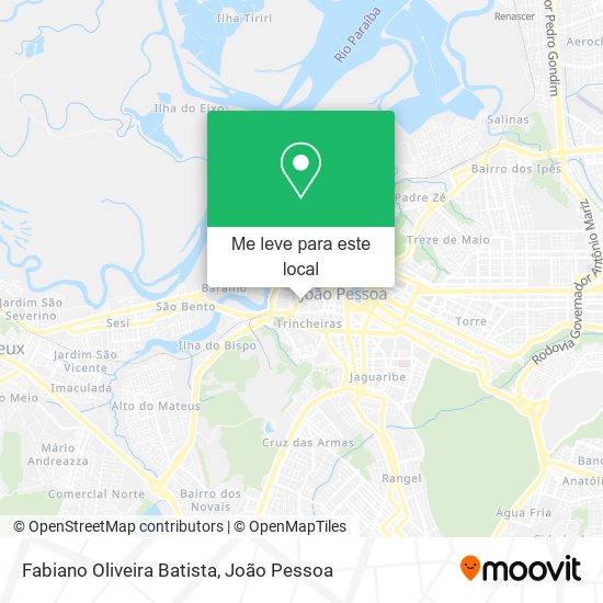 Fabiano Oliveira Batista mapa