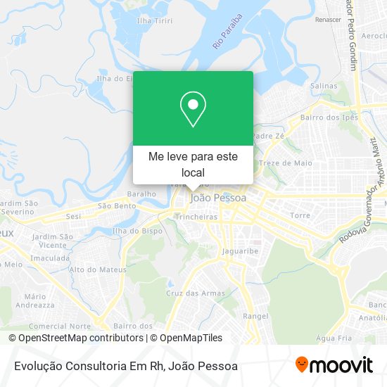 Evolução Consultoria Em Rh mapa