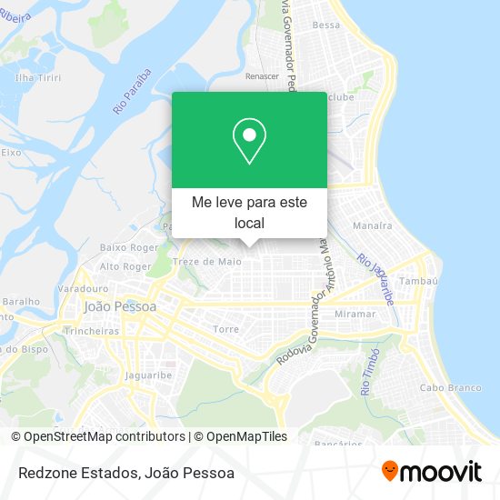 Redzone Estados mapa