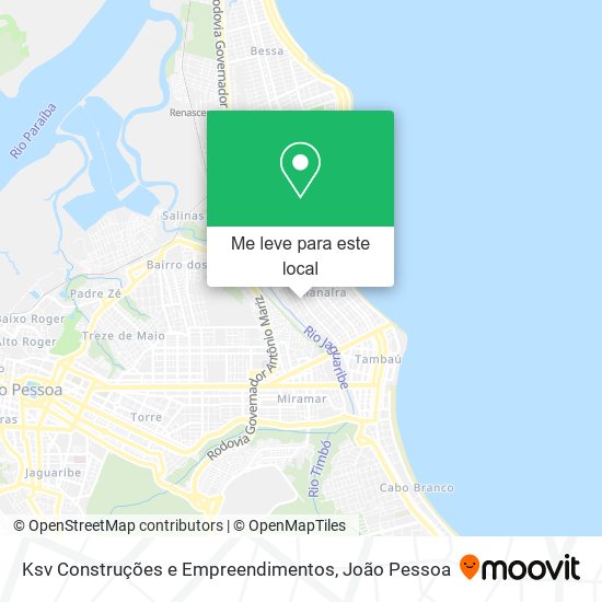 Ksv Construções e Empreendimentos mapa