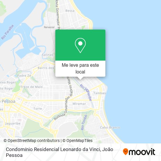Condomínio Residencial Leonardo da Vinci mapa