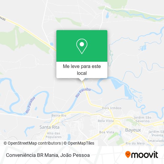 Conveniência BR Mania mapa