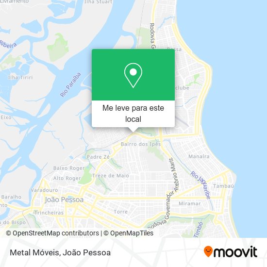 Metal Móveis mapa