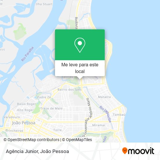 Agência Junior mapa