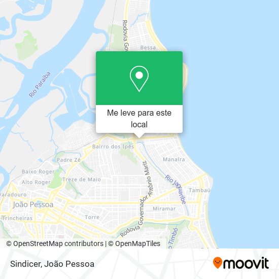 Sindicer mapa