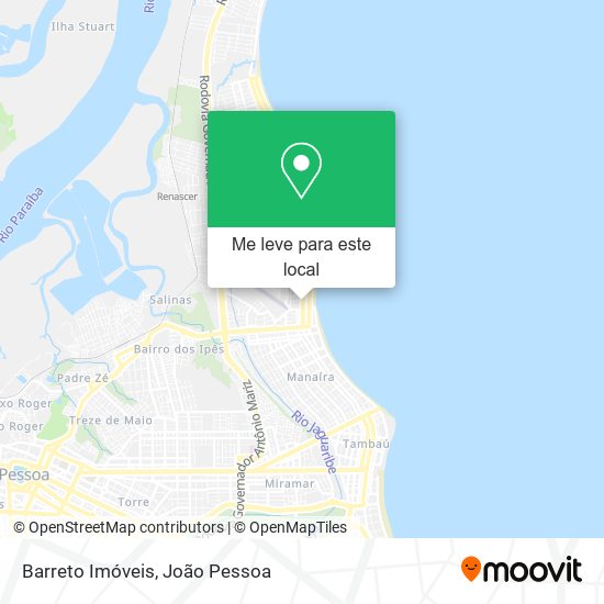 Barreto Imóveis mapa