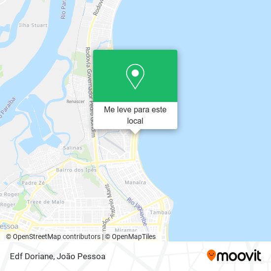 Edf Doriane mapa