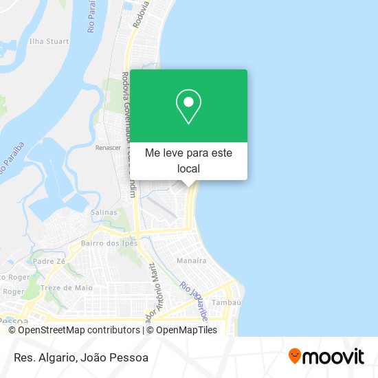 Res. Algario mapa