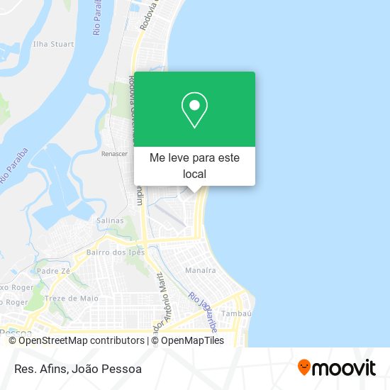 Res. Afins mapa