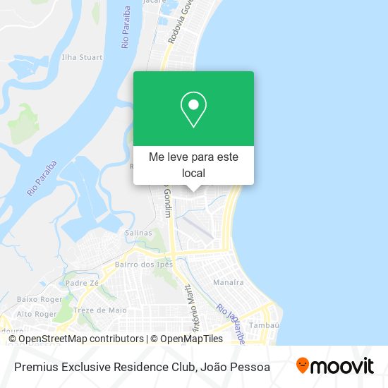 Premius Exclusive Residence Club mapa