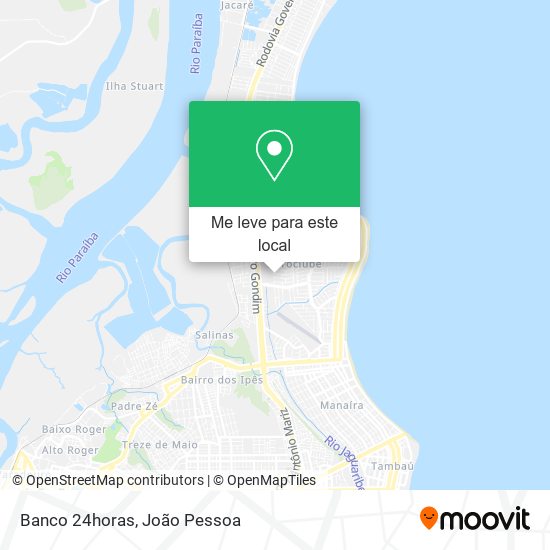 Banco 24horas mapa