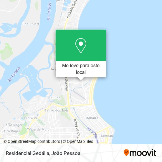 Residencial Gedália mapa