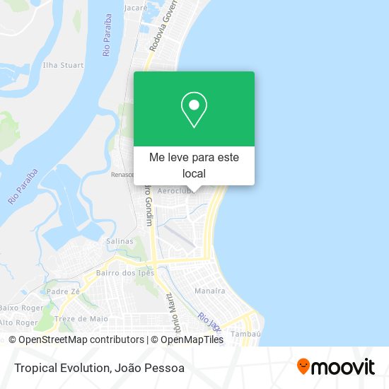 Tropical Evolution mapa