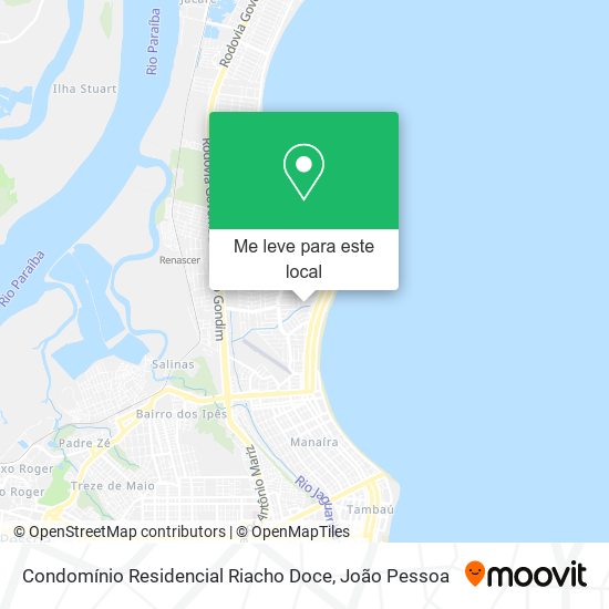 Condomínio Residencial Riacho Doce mapa