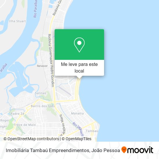 Imobiliária Tambaú Empreendimentos mapa