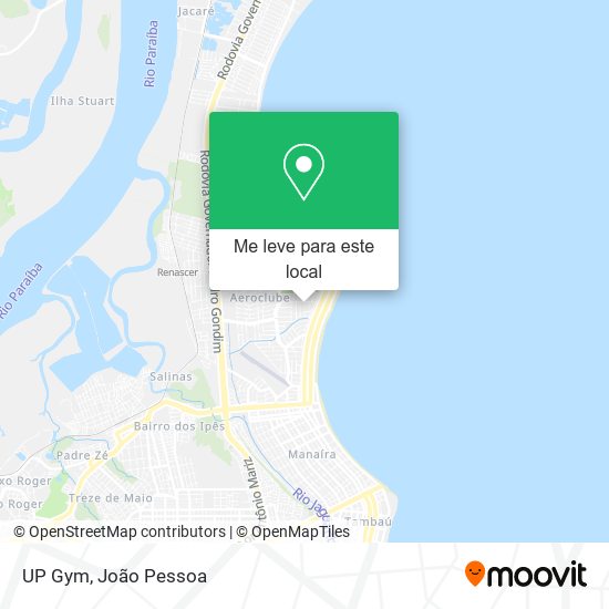 UP Gym mapa