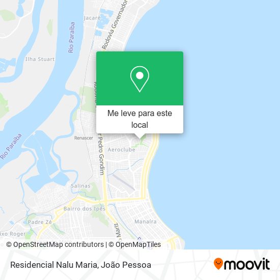Residencial Nalu Maria mapa