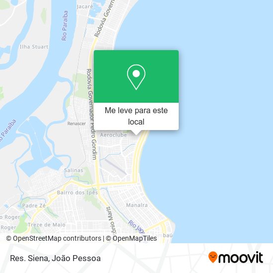 Res. Siena mapa
