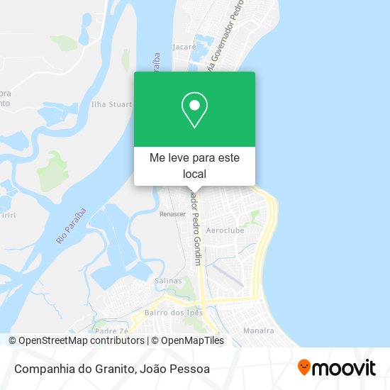 Companhia do Granito mapa