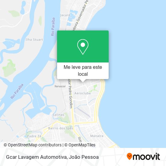 Gcar Lavagem Automotiva mapa