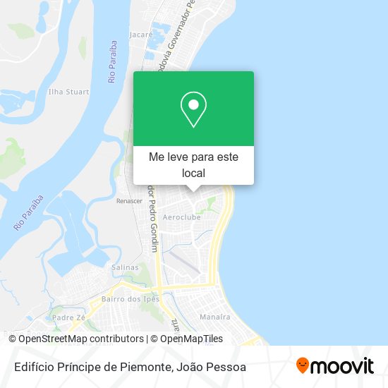 Edifício Príncipe de Piemonte mapa