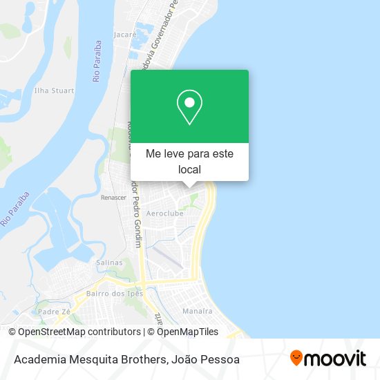 Academia Mesquita Brothers mapa